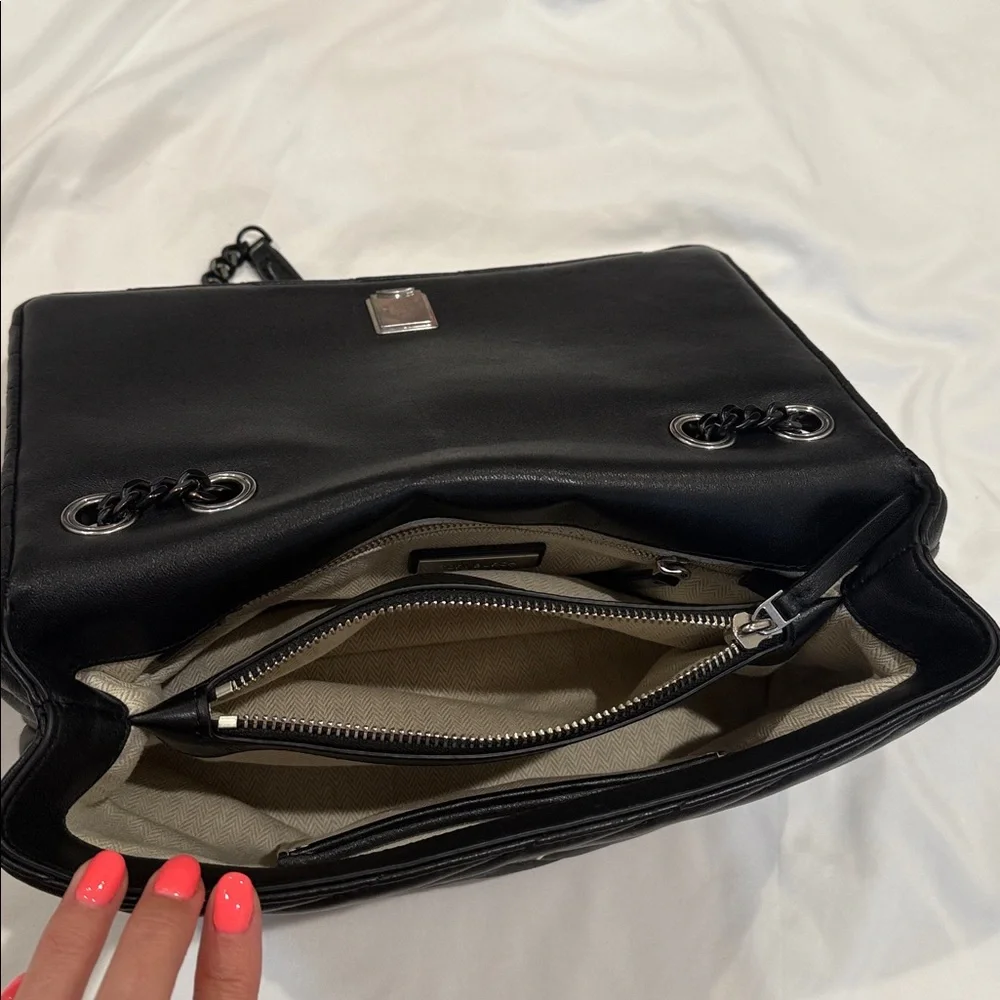 Tory Burch Kira Chevron Convertible Shoulder Bag
